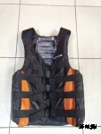 Жилет спасательный MISHIMO PRO Премиум качества Черно-оранжевый