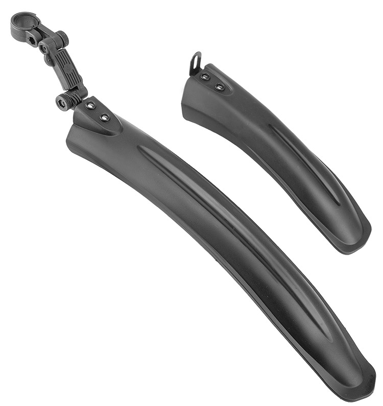 Комплект крыльев 24"- 26" XGNB-044-1, пластик, чёрные 610216