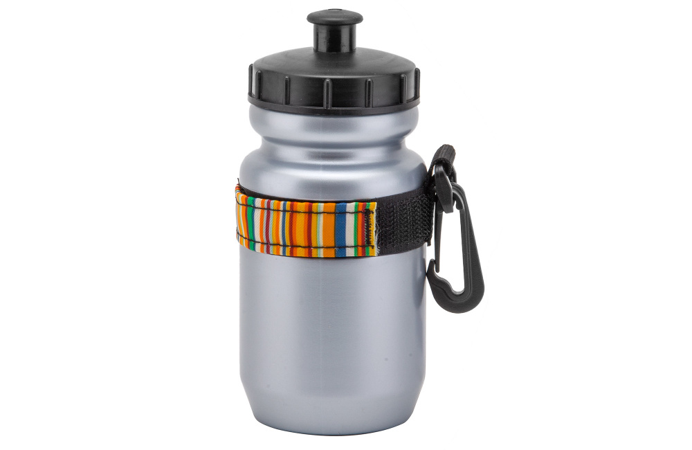 Фляга CB-1557B 200мл с карабином полиэтилен. цвета в ассортименте 550035