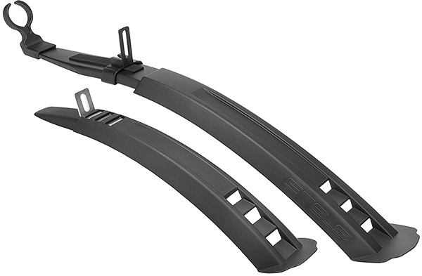 Комплект крыльев 24"-26" XH-B171 пластиковые чёрные в инд. упаковке 610159