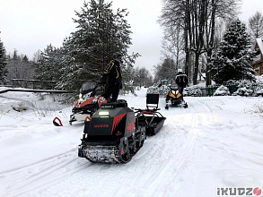 Самый продаваемый в нашей компании мотобуксировщик— IKUDZO 2.0 1450/500 EKR15