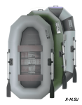 Гребная лодка ПВХ МУССОН Н-270 РС