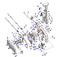 Машинка газ-реверс 2-Х ТАКТНОГО ПЛМ PARSUN T60FWL