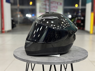 Шлем интеграл HETOSHI XD1-91 цв. Черный глянцевый  р. S