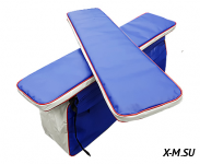 Комплект накладок с сумкой для лодок СТЕЛС АЭРО