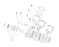 Поршневая 2-Х ТАКТНОГО ПЛМ PARSUN T60FWL
