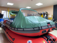 Носовой тент MISHIMO 370 LITE/PRO/LITE DF зеленый