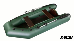 Лодка ПВХ ВЕЛЬБОТ Неглинка 270 М Простая серия