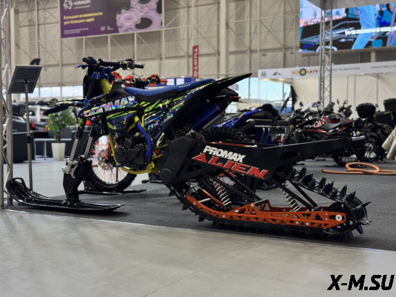 Гусеничный комплект(набор) для кросс, эндуро мотоциклов PROMAX ALIEN