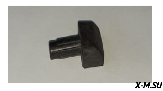 Башмак подвижной половины ведомого шкива вариатора левый, сталь LU075469 150213-800-0000