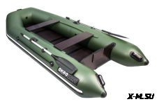 Надувная лодка Аква 3200 Слань Книжка Киль