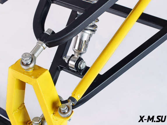 Лыжный модуль X-MOTORS под чёрные буксы