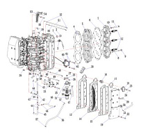 Двигатель (часть 2) 2-Х ТАКТНОГО ПЛМ PARSUN T60FWL